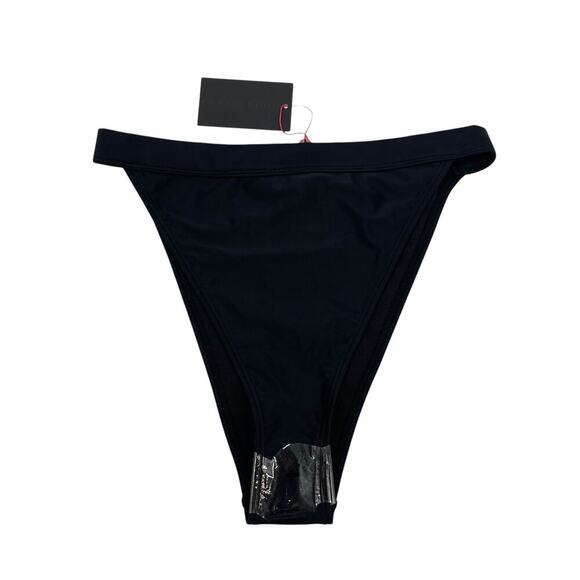 SouthBeach Swimwear Super High Rise Black Bikini Bottoms US 10 NEW with Tags! - Picture 1 of 6